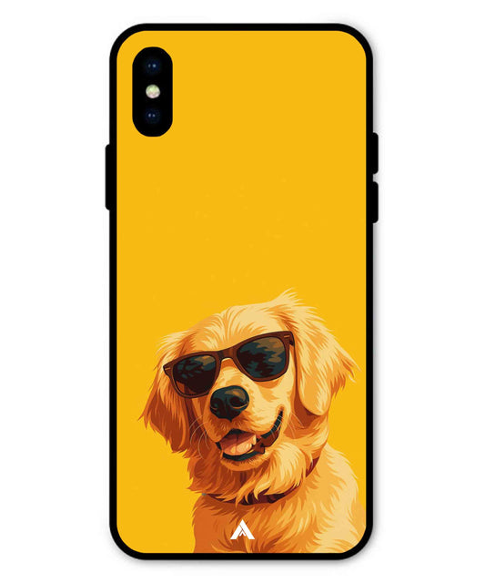Pet Animal 3 Personalised Metal Back Cover Phone Case for iPhone Xs