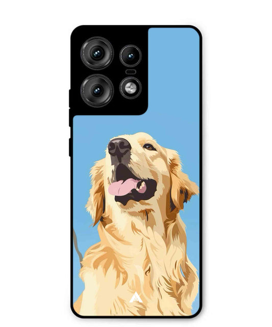 Pet Animal 4 Personalised Metal Back Cover Phone Case for Moto Edge 50 Pro