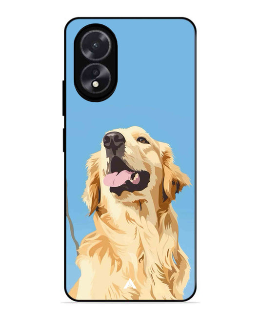 Pet Animal 4 Personalised Metal Back Cover Phone Case for Oppo A38