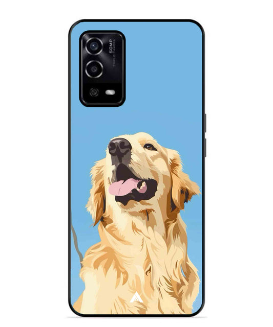 Pet Animal 4 Personalised Metal Back Cover Phone Case for Oppo A53s