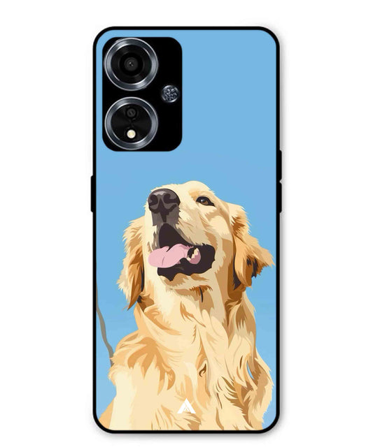 Pet Animal 4 Personalised Metal Back Cover Phone Case for Oppo A59