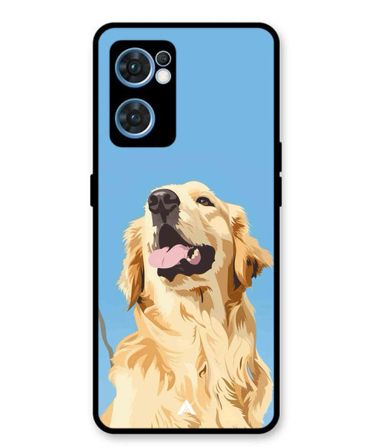 Pet Animal 4 Personalised Metal Back Cover Phone Case for Oppo F21 Pro 4G