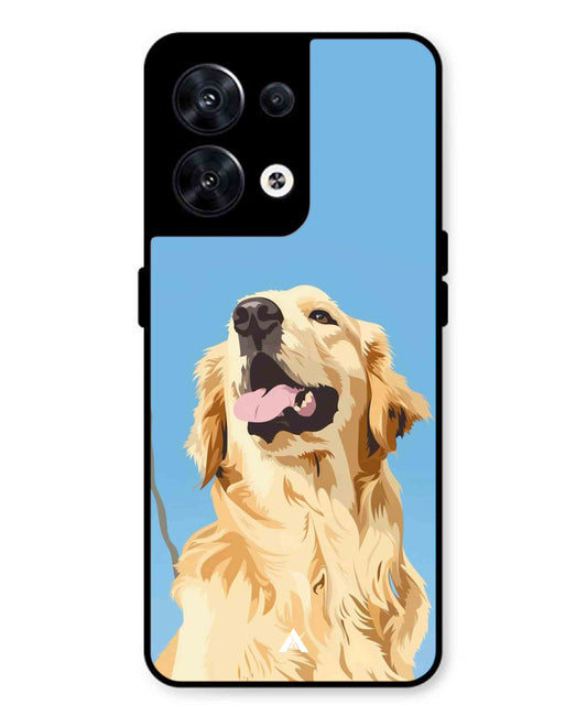 Pet Animal 4 Personalised Metal Back Cover Phone Case for Oppo Reno 10 Pro