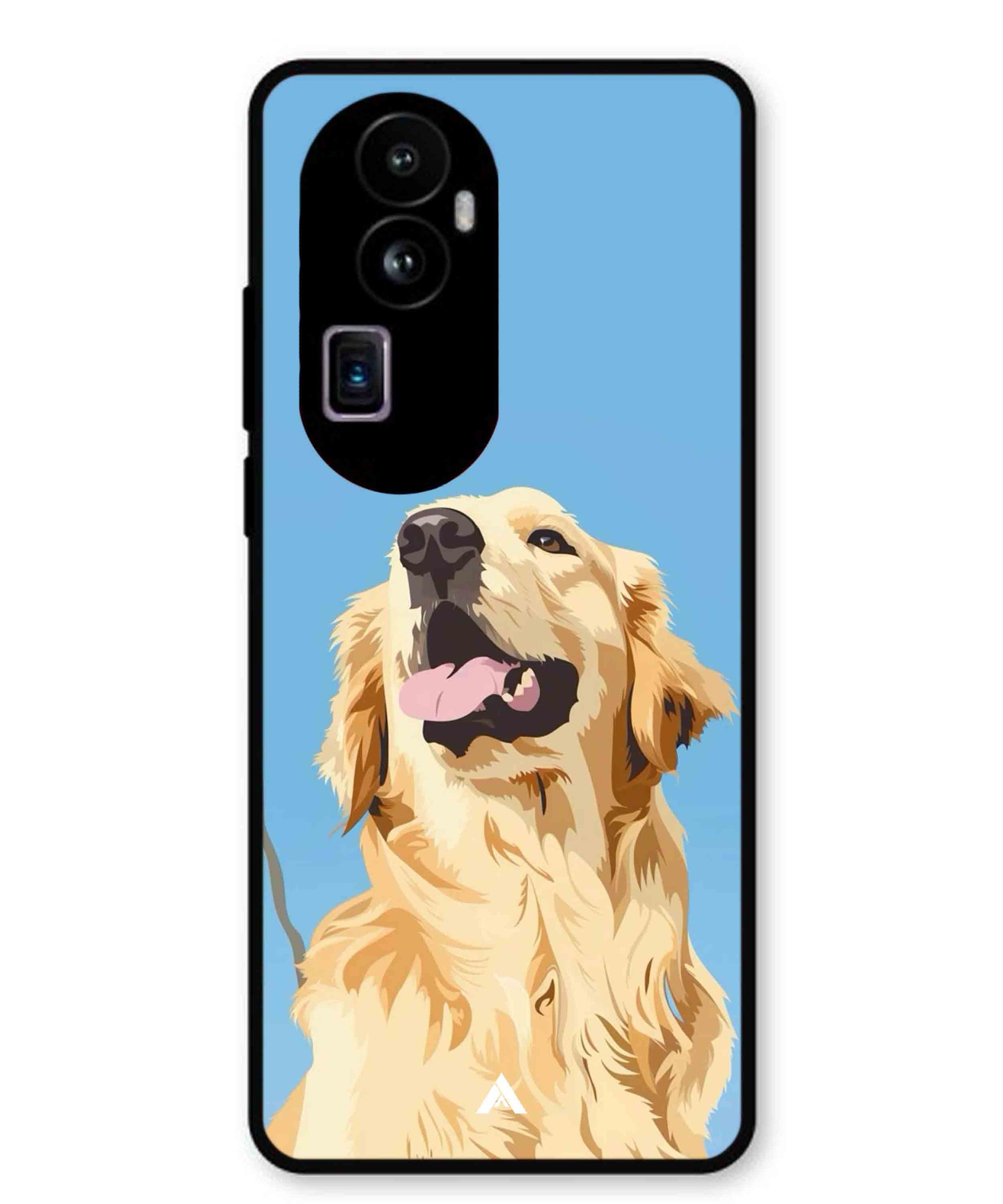 Pet Animal 4 Personalised Metal Back Cover Phone Case for Oppo Reno 10 Pro Plus