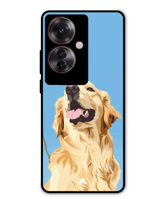 Pet Animal 4 Personalised Metal Back Cover Phone Case for Oppo Reno 11F