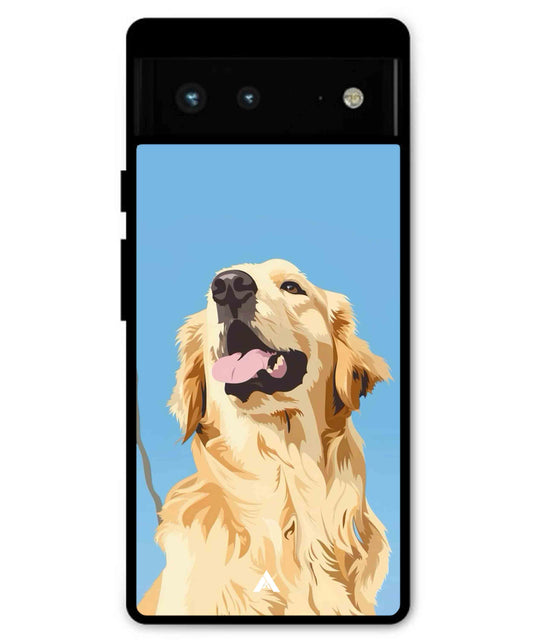 Pet Animal 4 Personalised Metal Back Cover Phone Case for Pixel 6A