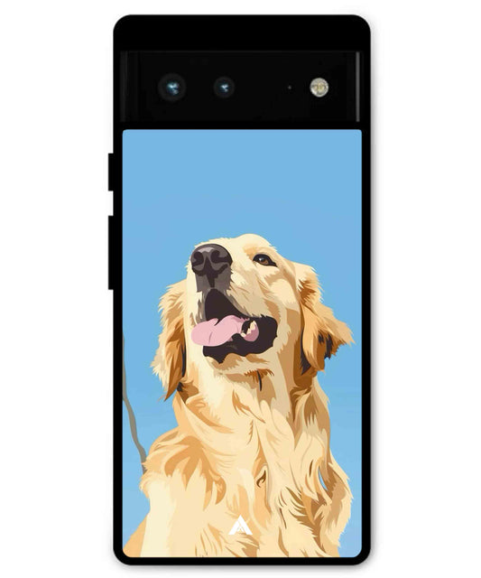 Pet Animal 4 Personalised Metal Back Cover Phone Case for Pixel 7 Pro