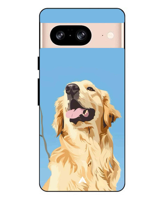 Pet Animal 4 Personalised Metal Back Cover Phone Case for Pixel 8