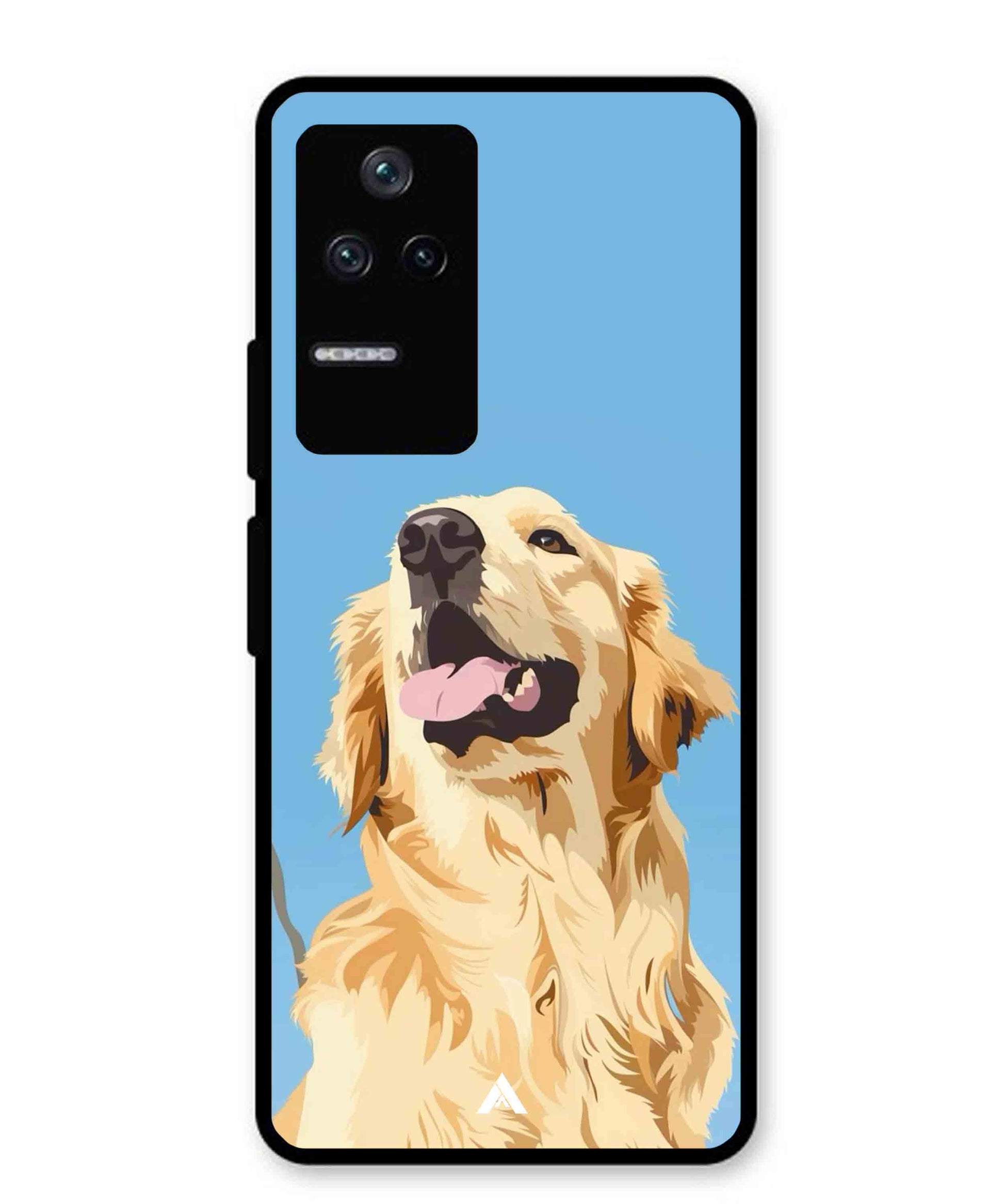Pet Animal 4 Personalised Metal Back Cover Phone Case for Poco F4