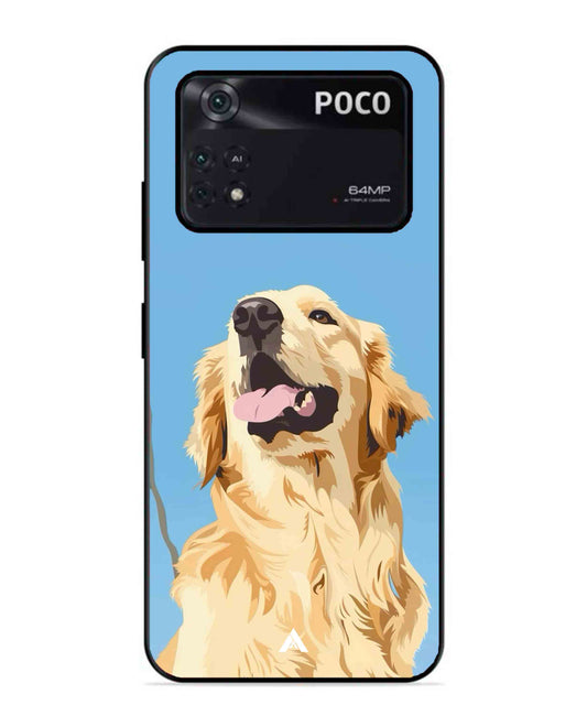 Pet Animal 4 Personalised Metal Back Cover Phone Case for Poco X4 Pro