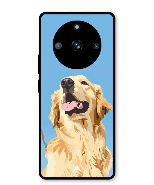 Pet Animal 4 Personalised Metal Back Cover Phone Case for Realme 11 Pro