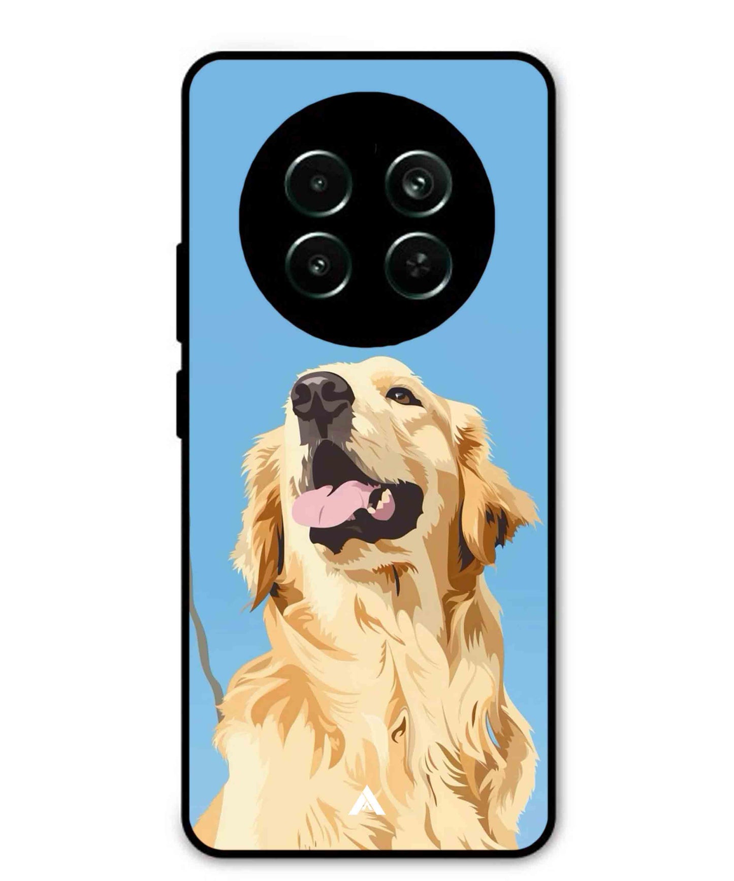 Pet Animal 4 Personalised Metal Back Cover Phone Case for Realme 12 5G