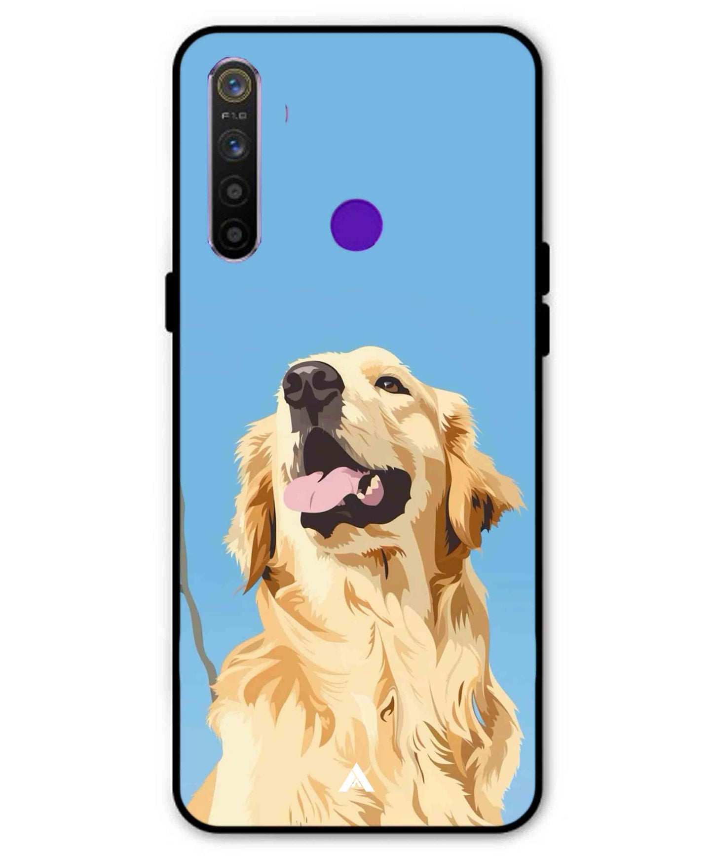Pet Animal 4 Personalised Metal Back Cover Phone Case for Realme 5i