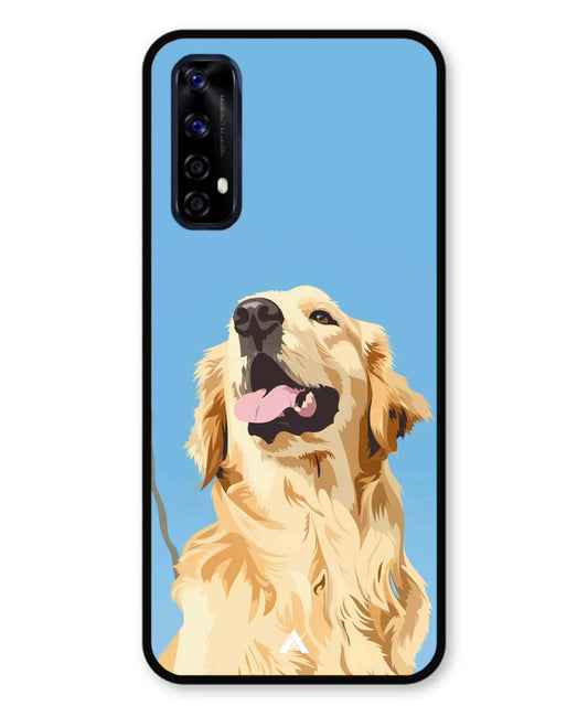 Pet Animal 4 Personalised Metal Back Cover Phone Case for Realme 7