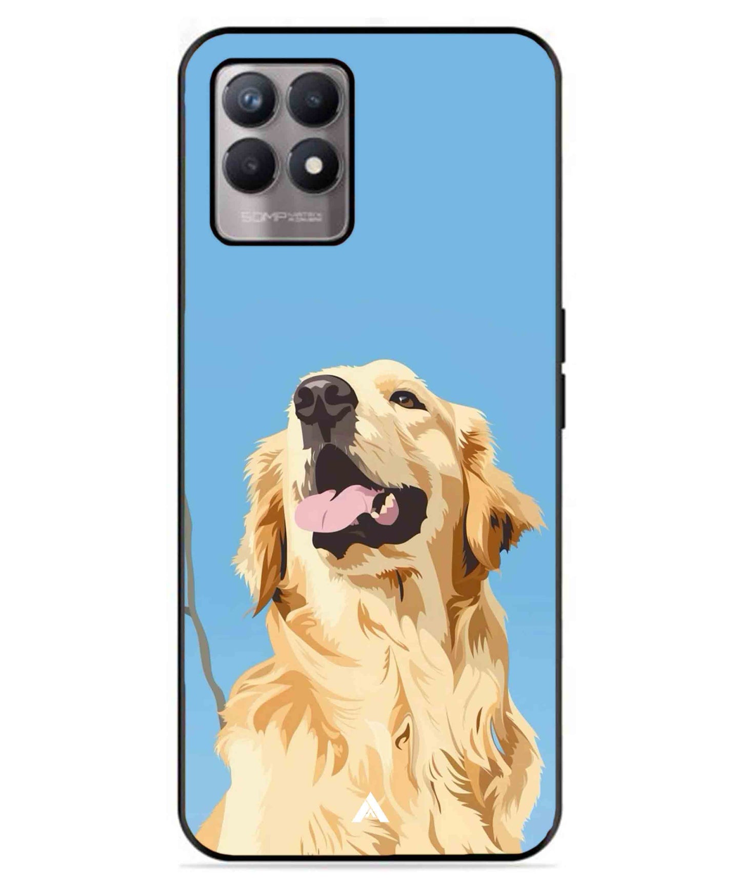 Pet Animal 4 Personalised Metal Back Cover Phone Case for Realme 8 Pro