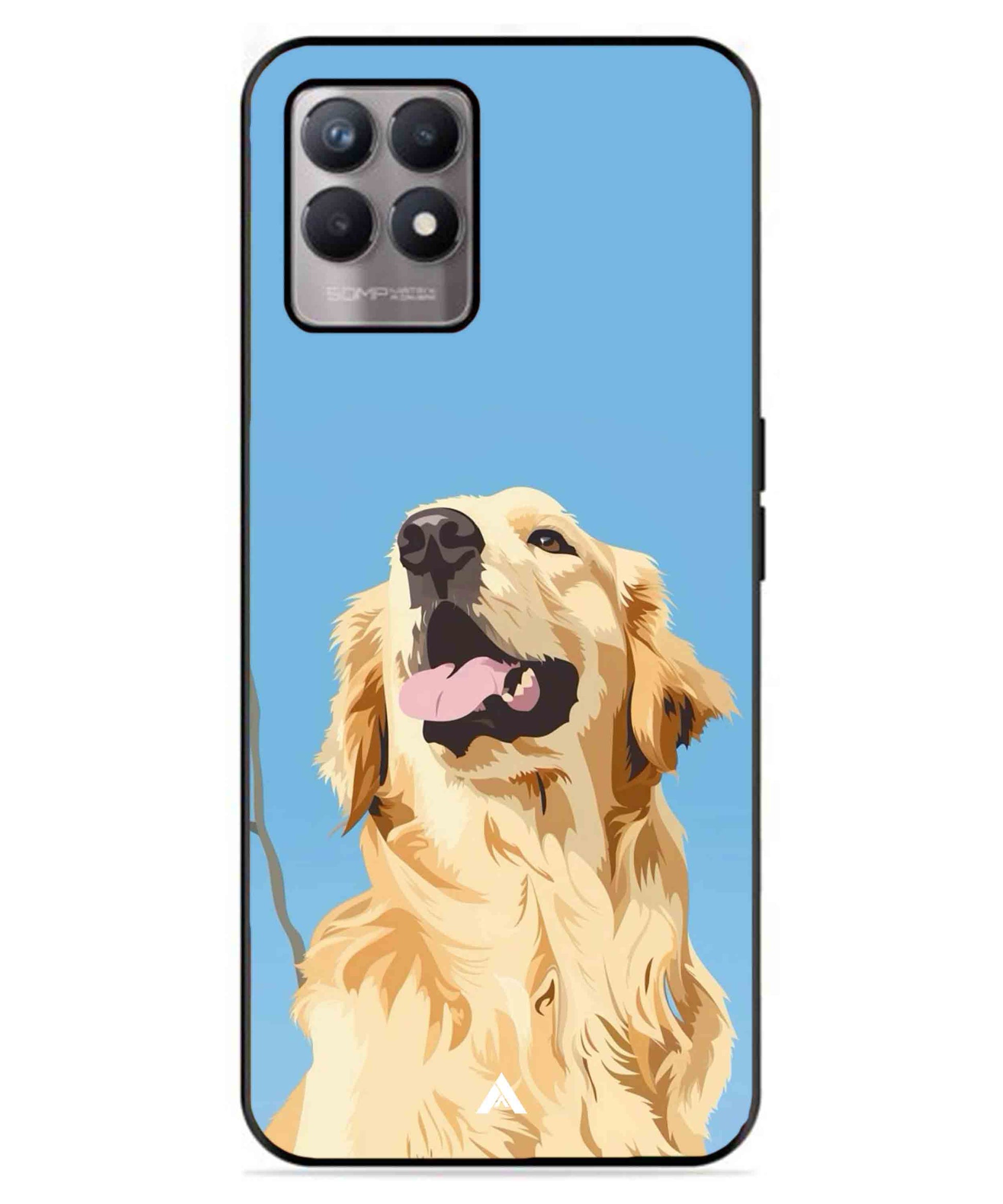 Pet Animal 4 Personalised Metal Back Cover Phone Case for Realme 8 Pro