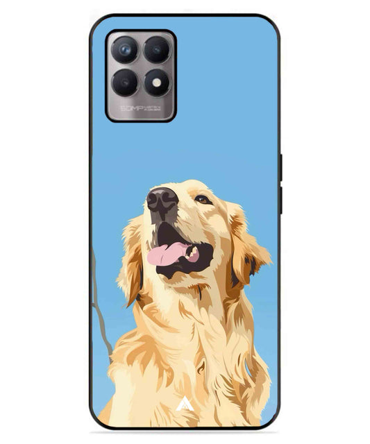 Pet Animal 4 Personalised Metal Back Cover Phone Case for Realme 8 Pro