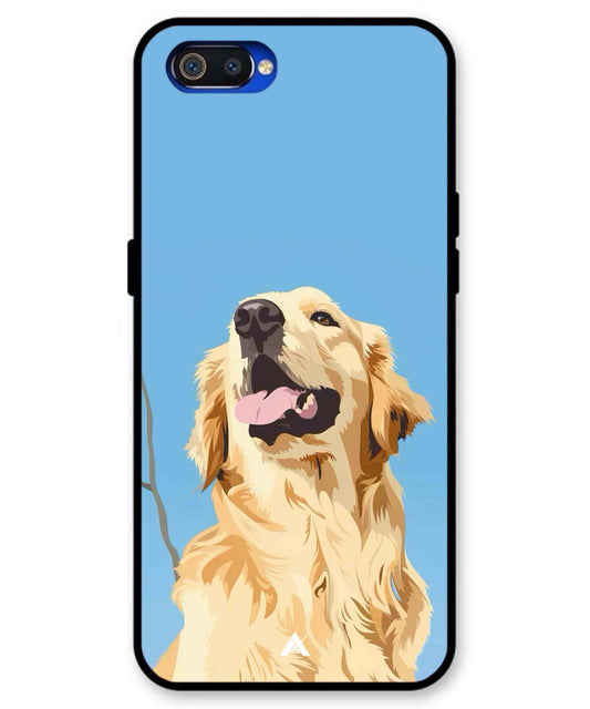 Pet Animal 4 Personalised Metal Back Cover Phone Case for Realme C2
