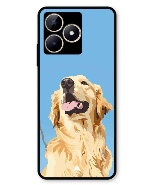 Pet Animal 4 Personalised Metal Back Cover Phone Case for Realme C53