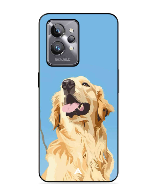 Pet Animal 4 Personalised Metal Back Cover Phone Case for Realme GT 2 Pro