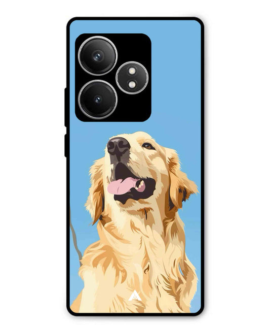 Pet Animal 4 Personalised Metal Back Cover Phone Case for Realme GT 6T