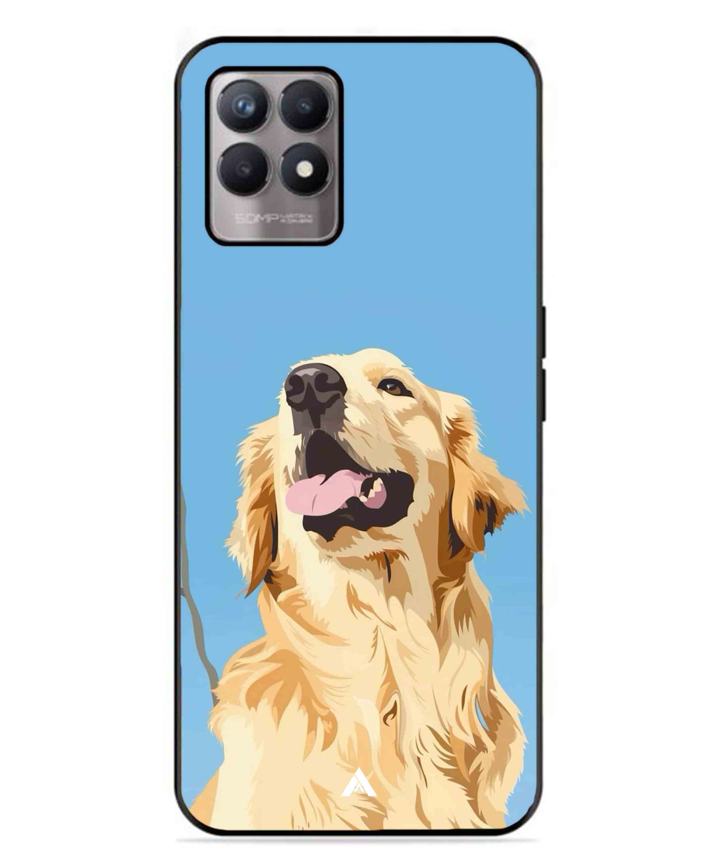 Pet Animal 4 Personalised Metal Back Cover Phone Case for Realme Narzo 50
