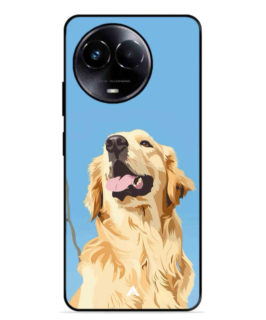 Pet Animal 4 Personalised Metal Back Cover Phone Case for Realme Narzo 60X