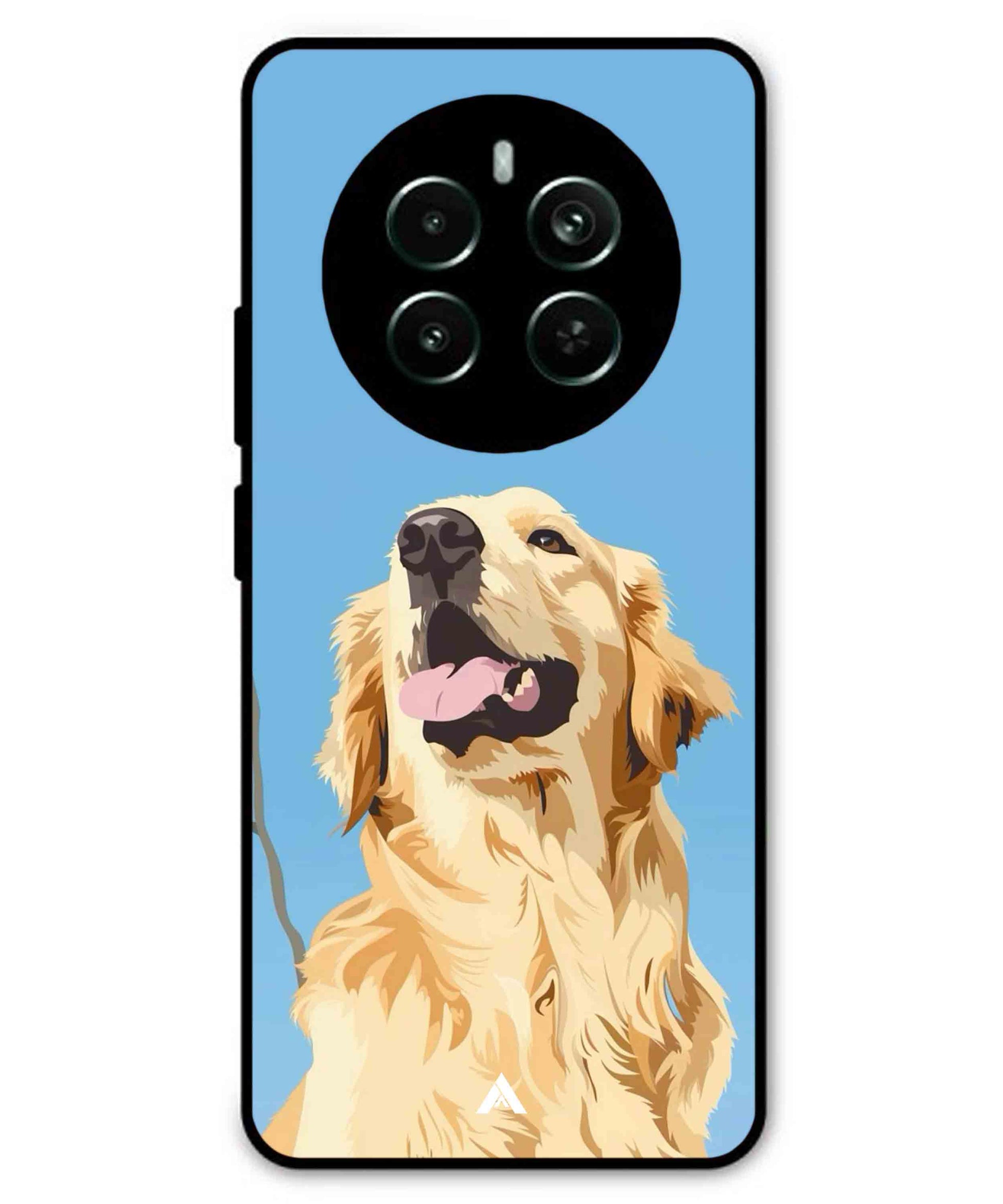 Pet Animal 4 Personalised Metal Back Cover Phone Case for Realme P1