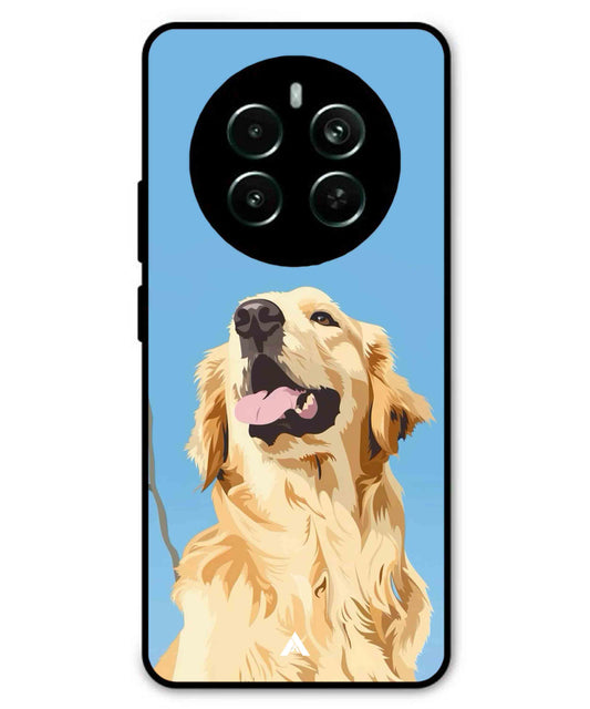 Pet Animal 4 Personalised Metal Back Cover Phone Case for Realme P1