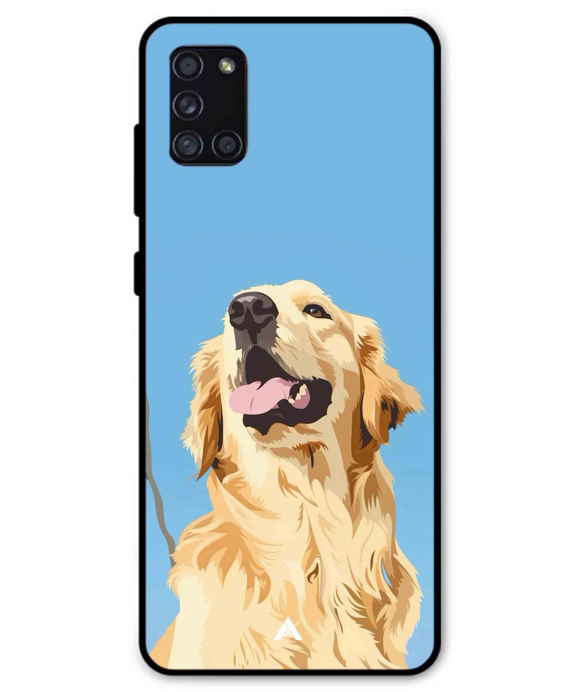 Pet Animal 4 Personalised Metal Back Cover Phone Case for Samsung Galaxy A31