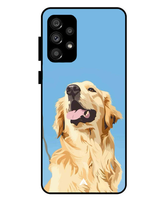 Pet Animal 4 Personalised Metal Back Cover Phone Case for Samsung Galaxy A73