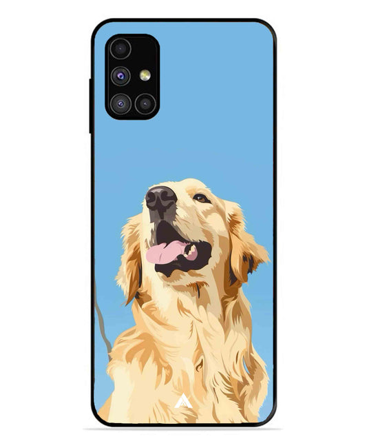 Pet Animal 4 Personalised Metal Back Cover Phone Case for Samsung Galaxy M31s