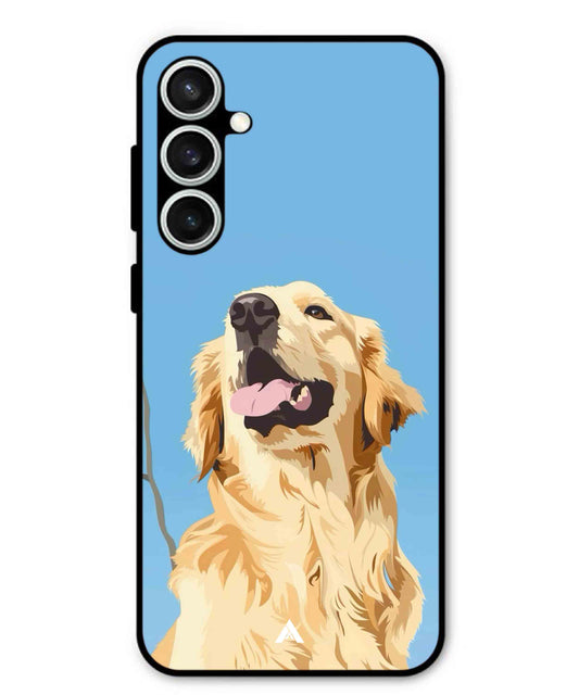 Pet Animal 4 Personalised Metal Back Cover Phone Case for Samsung Galaxy S24 Fe