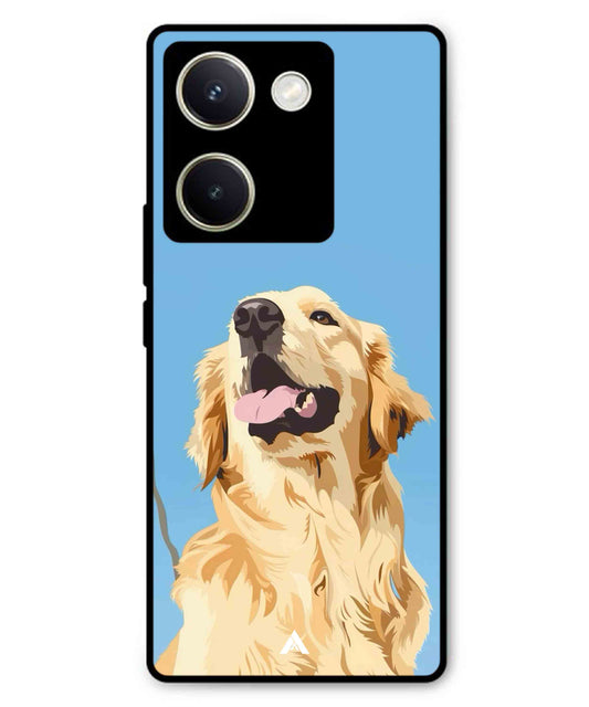 Pet Animal 4 Personalised Metal Back Cover Phone Case for Vivo Y300 Plus