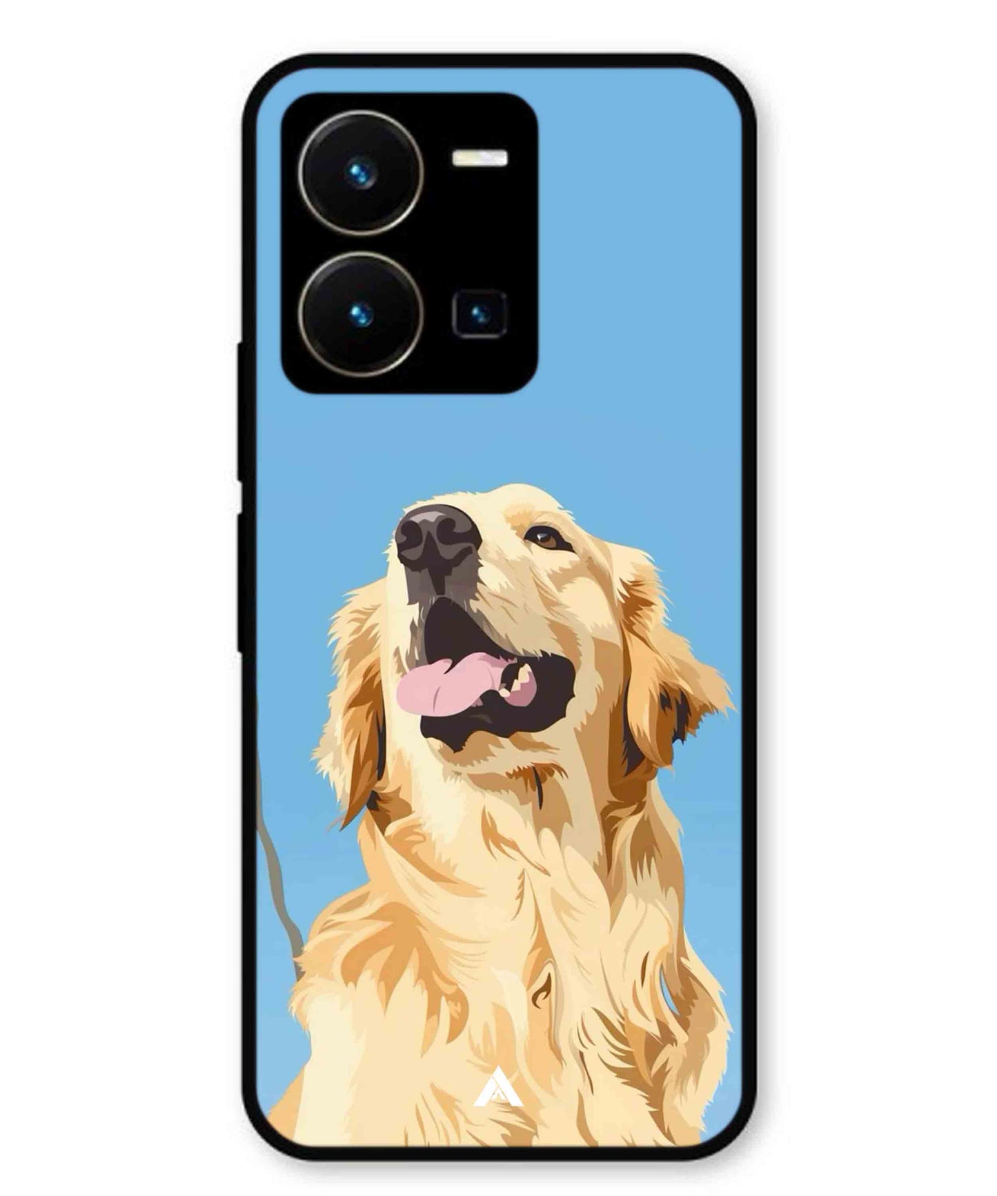 Pet Animal 4 Personalised Metal Back Cover Phone Case for Vivo Y35