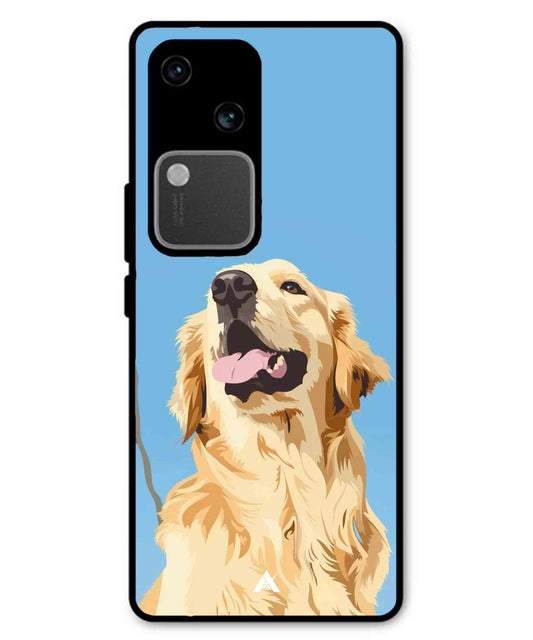 Pet Animal 4 Personalised Metal Back Cover Phone Case for Vivo v30
