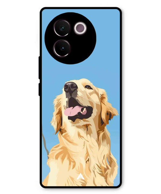 Pet Animal 4 Personalised Metal Back Cover Phone Case for Vivo v30e