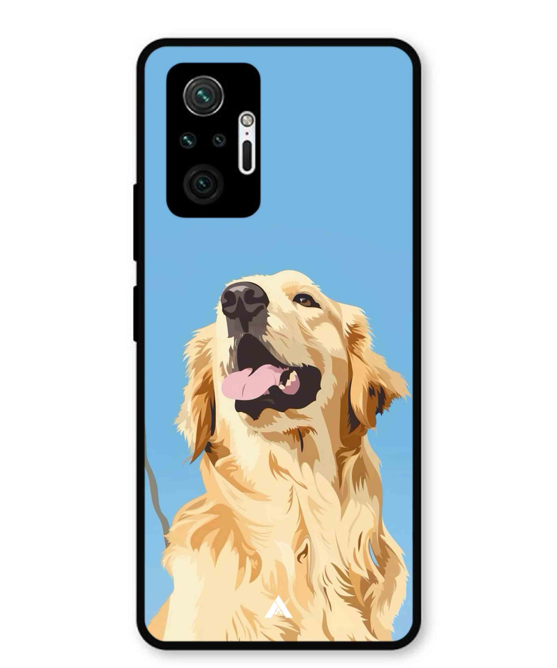 Pet Animal 4 Personalised Metal Back Cover Phone Case for Xiaomi Redmi Note 10 Pro
