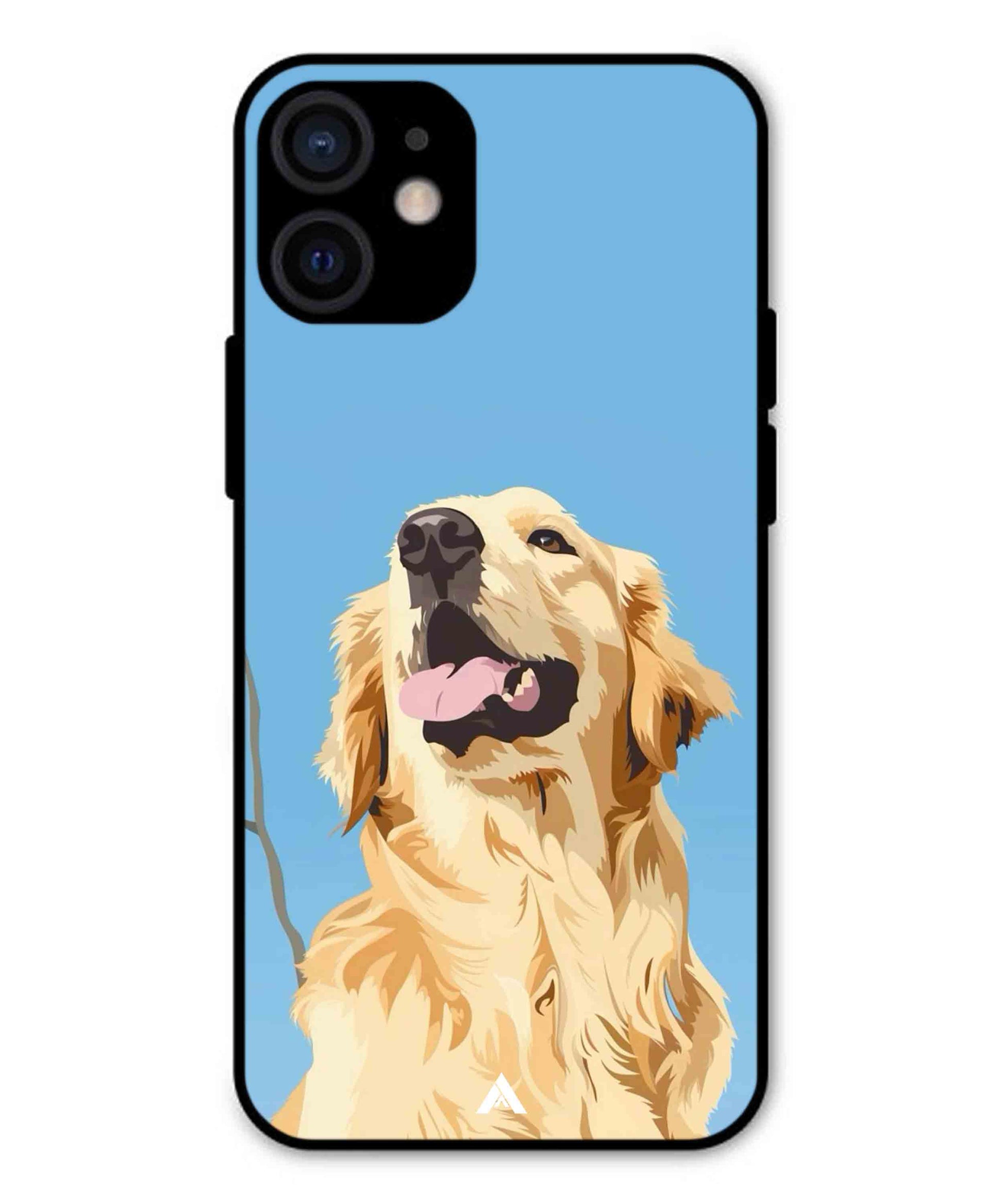 Pet Animal 4 Personalised Metal Back Cover Phone Case for iPhone 12 Mini