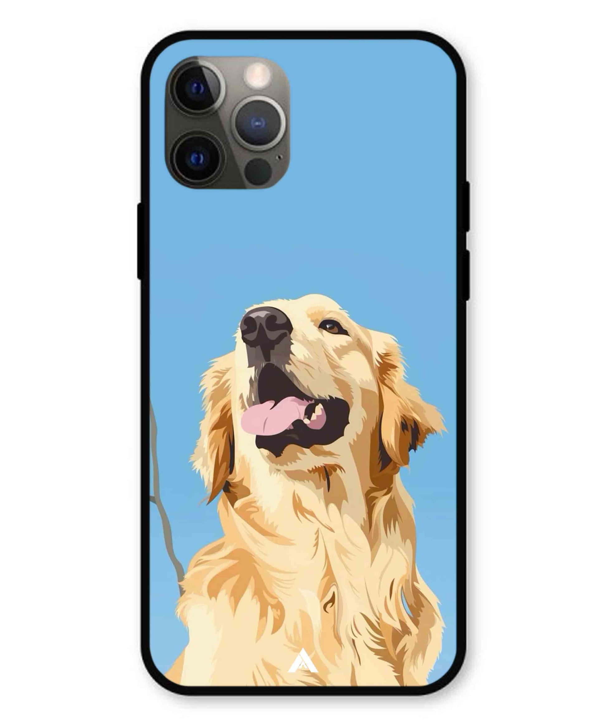 Pet Animal 4 Personalised Metal Back Cover Phone Case for iPhone 12 Pro