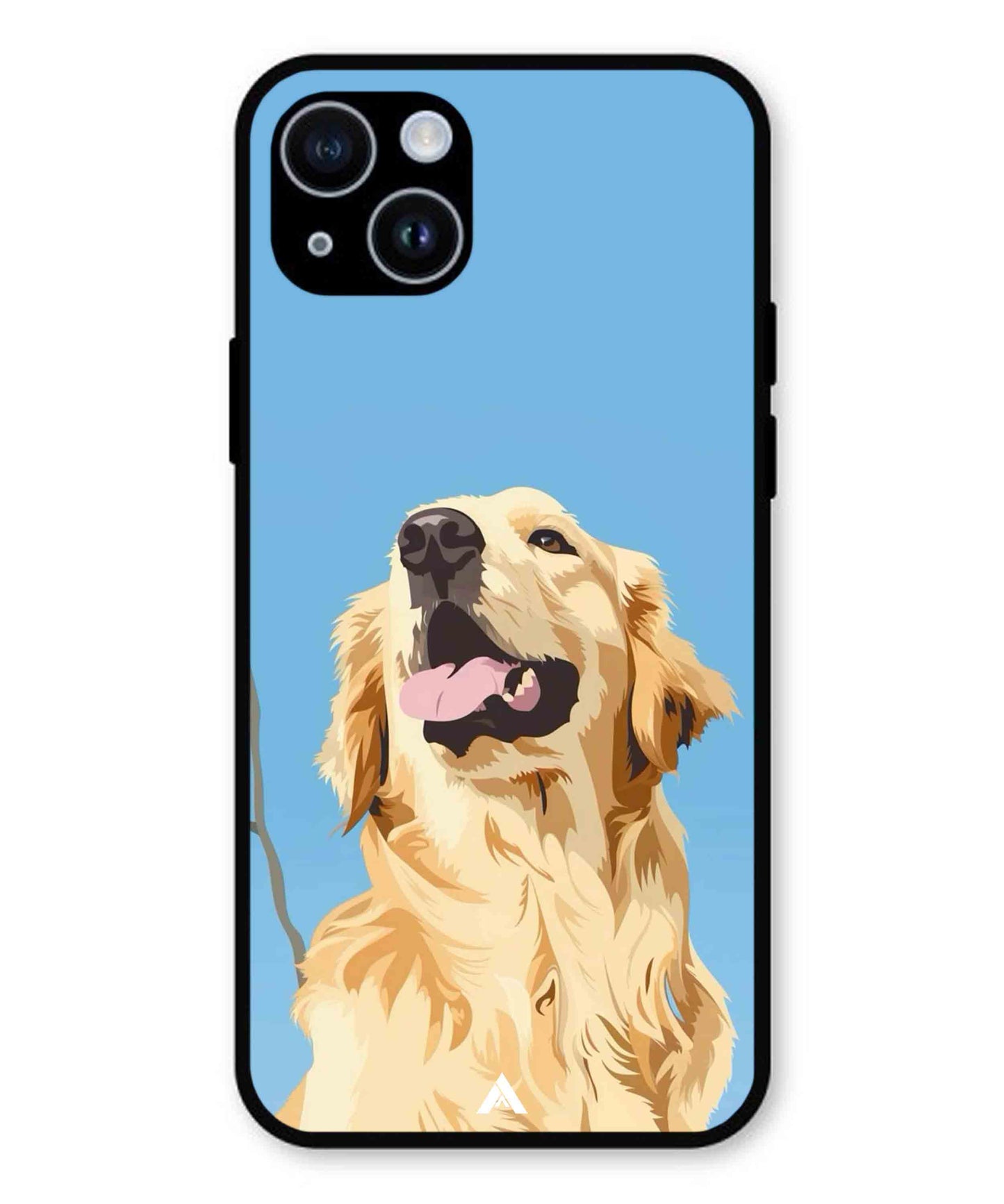 Pet Animal 4 Personalised Metal Back Cover Phone Case for iPhone 14 Plus