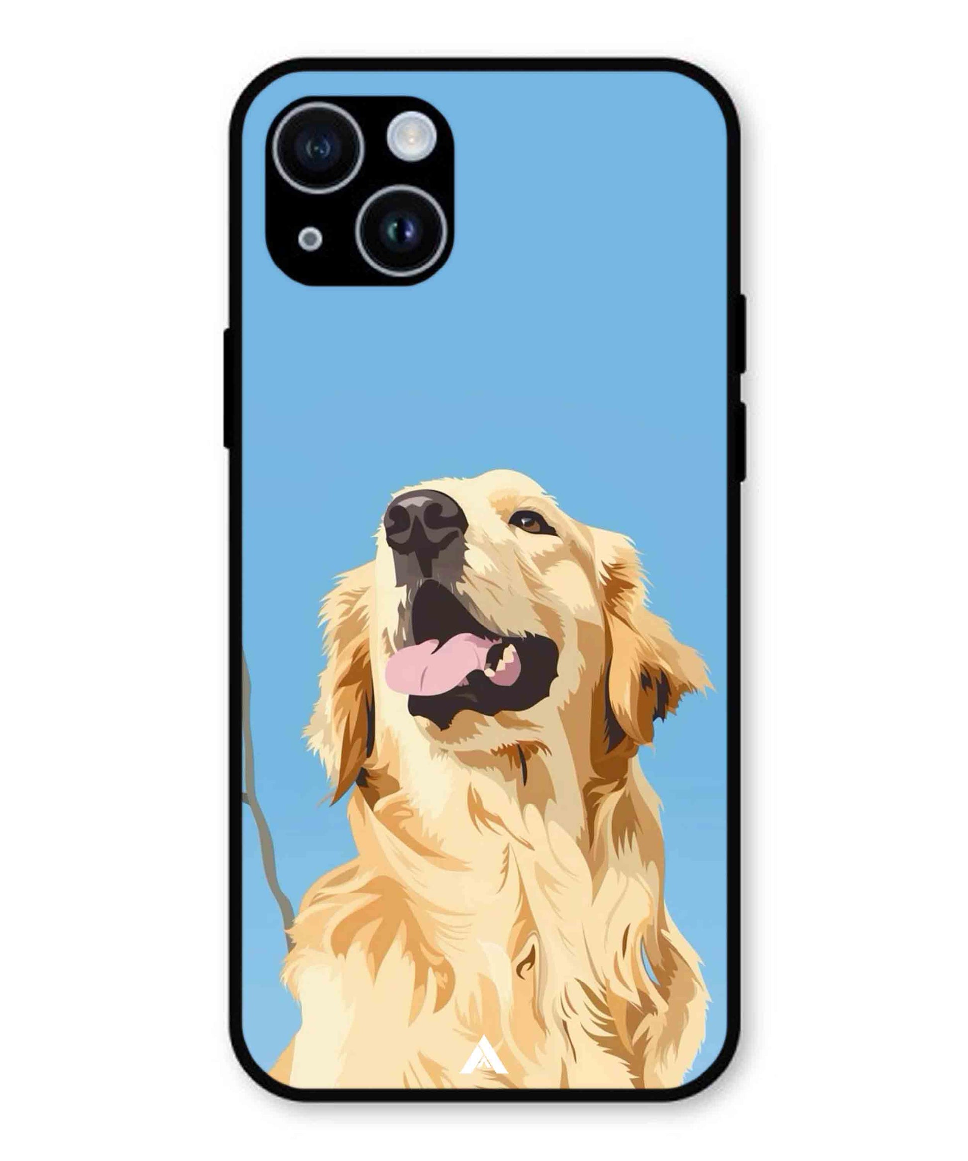 Pet Animal 4 Personalised Metal Back Cover Phone Case for iPhone 15