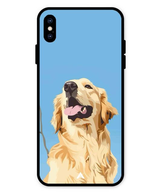 Pet Animal 4 Personalised Metal Back Cover Phone Case for iPhone Xs Max