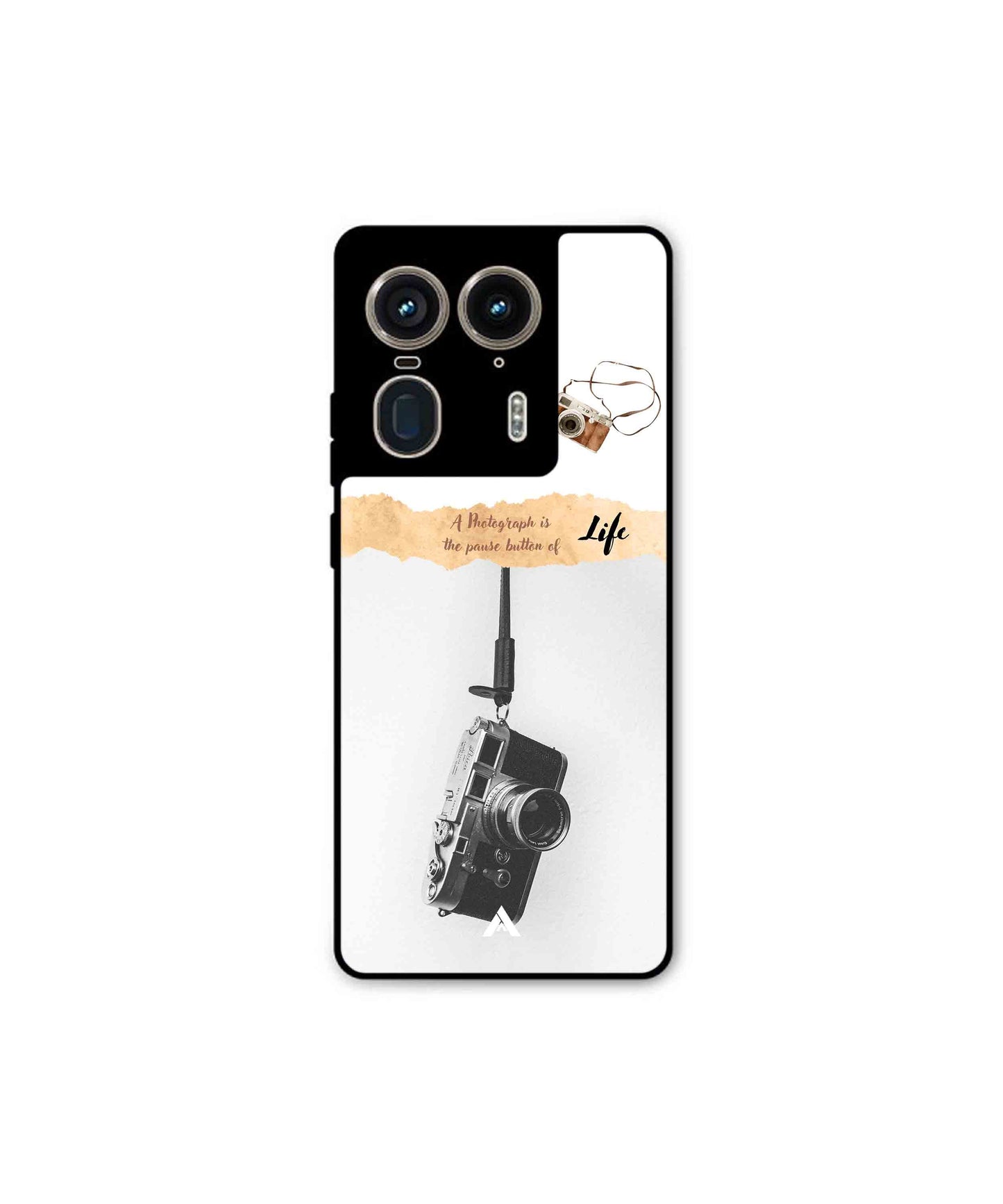 Photograph of life Metal Back Cover Phone Case for Moto Edge 50 Ultra