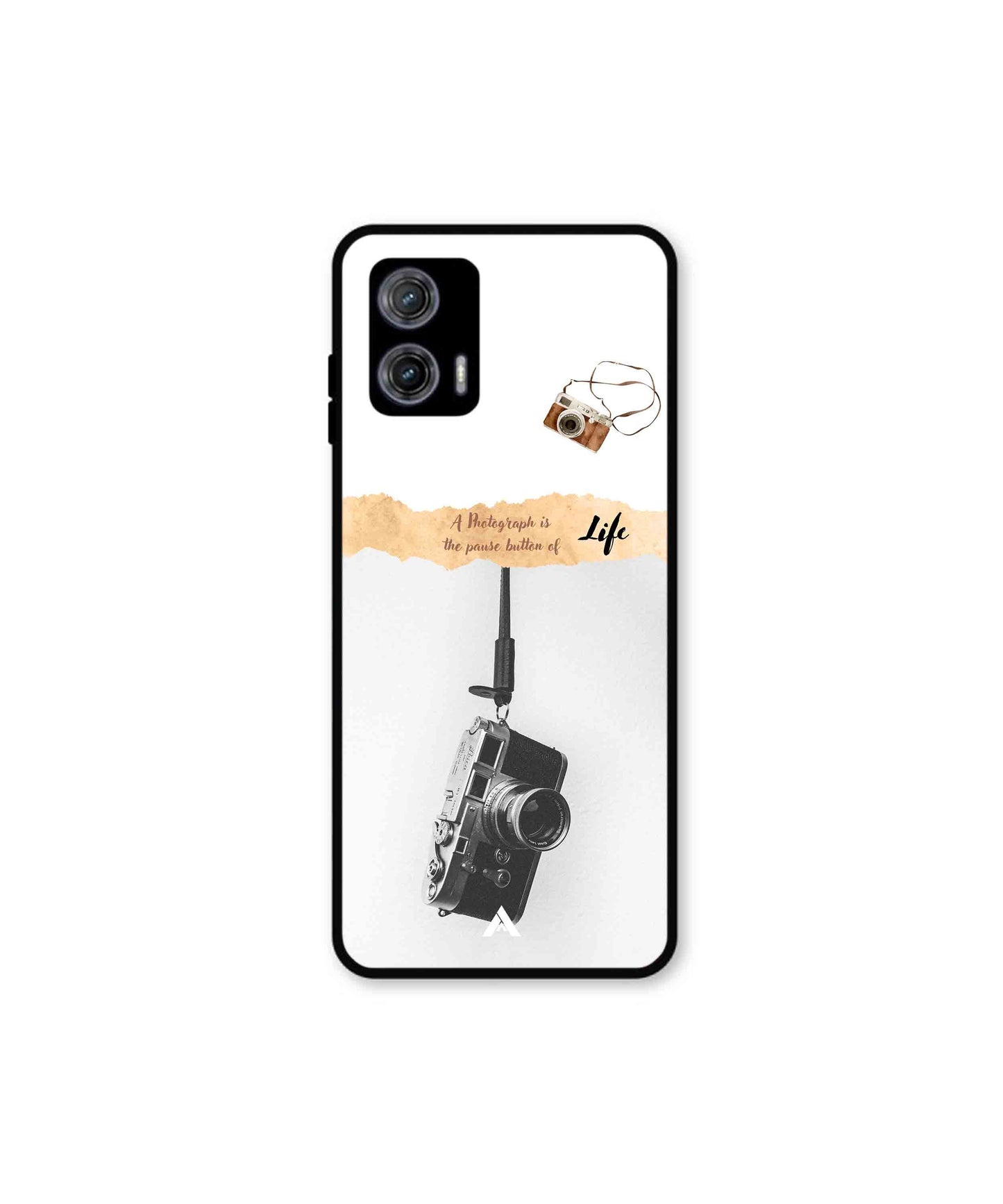 Photograph of life Metal Back Cover Phone Case for Moto G73
