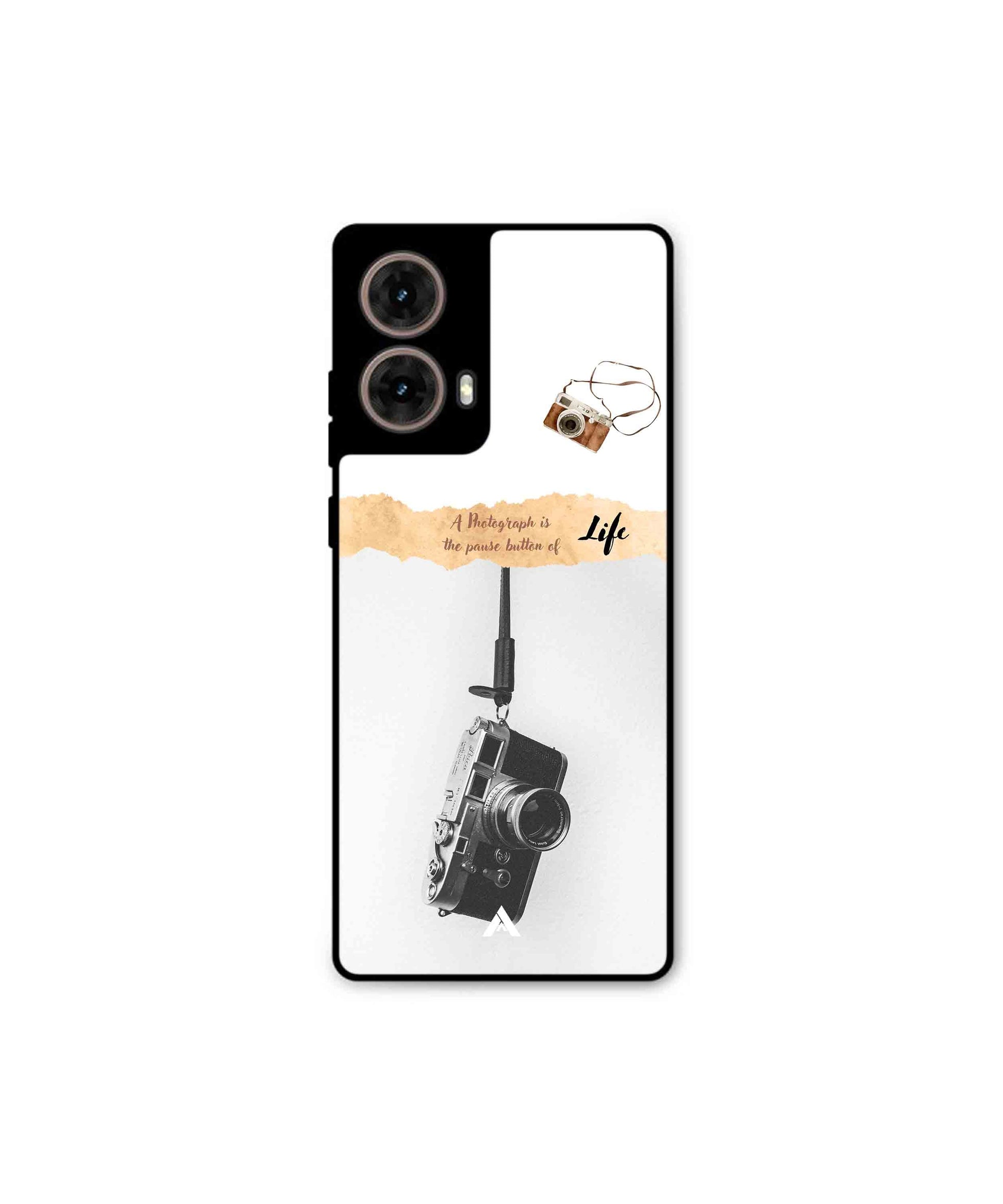 Photograph of life Metal Back Cover Phone Case for Moto G85