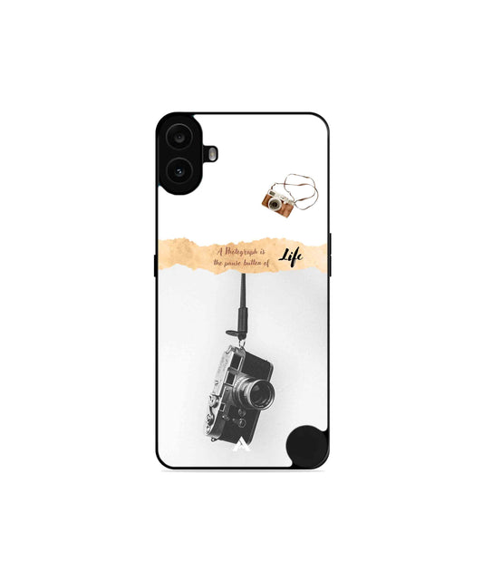 Photograph of life Metal Back Cover Phone Case for Nothing CMF Phone 1