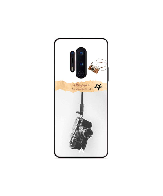 Photograph of life Metal Back Cover Phone Case for Oneplus 8 Pro