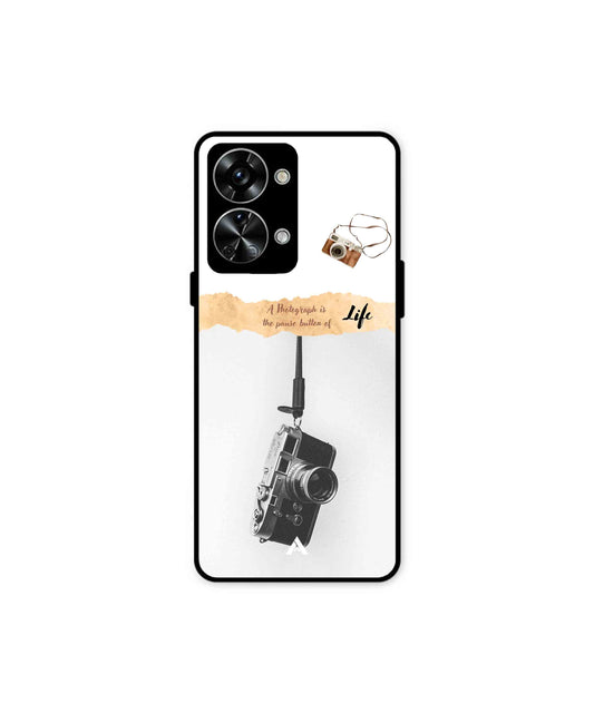 Photograph of life Metal Back Cover Phone Case for Oneplus Nord 2T