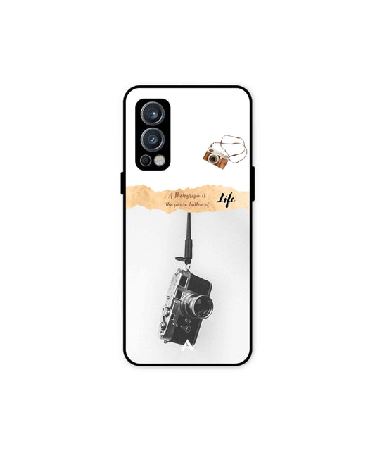 Photograph of life Metal Back Cover Phone Case for Oneplus Nord 2